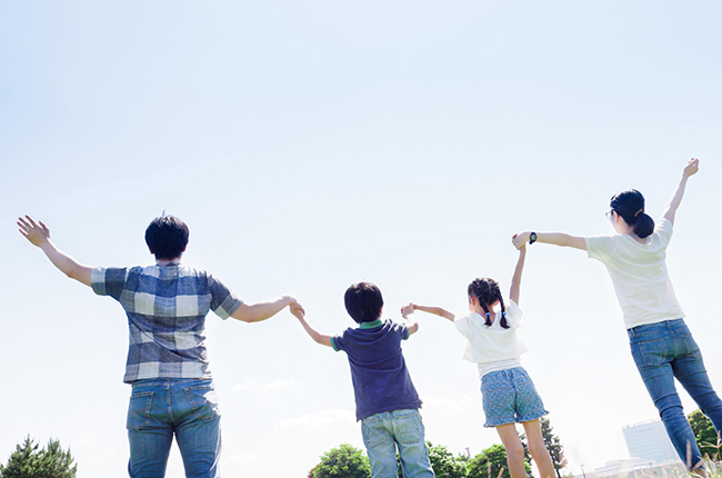 ご家族の方がリラックスを
